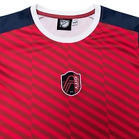 T-shirt rouge du club Youth Sport Design Sweden St. Louis CITY SC