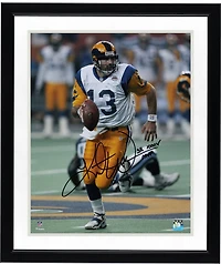Kurt Warner St. Louis Rams Autographed 16" x 20" Super Bowl Photograph with "SB XXXIV MVP" Inscription
