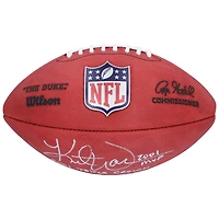 Kurt Warner St. Louis Rams Autographed Duke Full Color Football with Multiple Inscriptions - Limited Edition #1/5