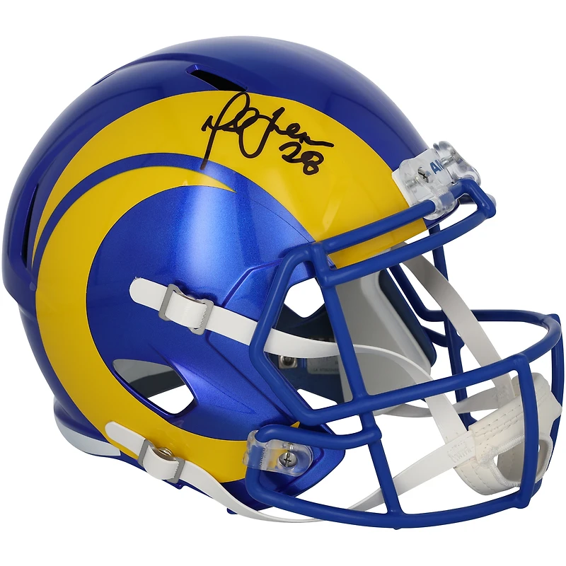 Marshall Faulk St. Louis Rams Autographed Riddell Speed Replica Helmet