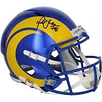 Marshall Faulk St. Louis Rams Autographed Riddell Speed Replica Helmet