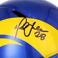 Marshall Faulk St. Louis Rams Autographed Riddell Speed Replica Helmet