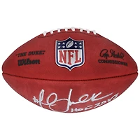 Marshall Faulk St. Louis Rams Autographed Wilson Duke Full Color Football with "HOF 20XI" Inscription