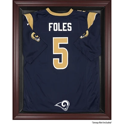 St. Louis Rams Mahogany Framed Jersey Display Case