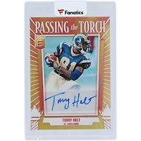 Carte autographiée de Torry Holt (St. Louis Rams) 2025 Panini Donruss Elite Passing The Torch #PTS-THT #6/99