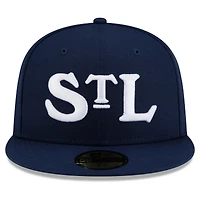 Casquette ajustée New Era bleue St. Louis Stars 2026 Turn Back The Clock 59FIFTY pour homme