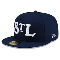 Men's New Era  Blue St. Louis Stars 2026 Turn Back The Clock 59FIFTY Fitted Hat