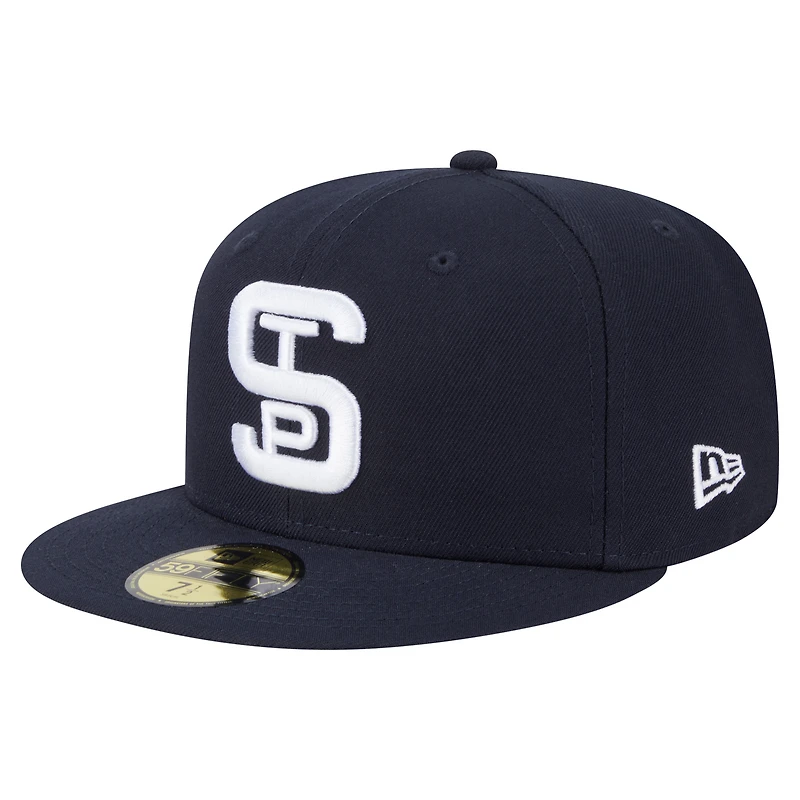 Men's New Era Navy St. Paul Saints Authentic Collection 59FIFTY Fitted Hat