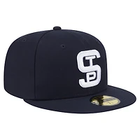 Casquette ajustée 59FIFTY pour homme New Era bleu marine St. Paul Saints Authentic Collection