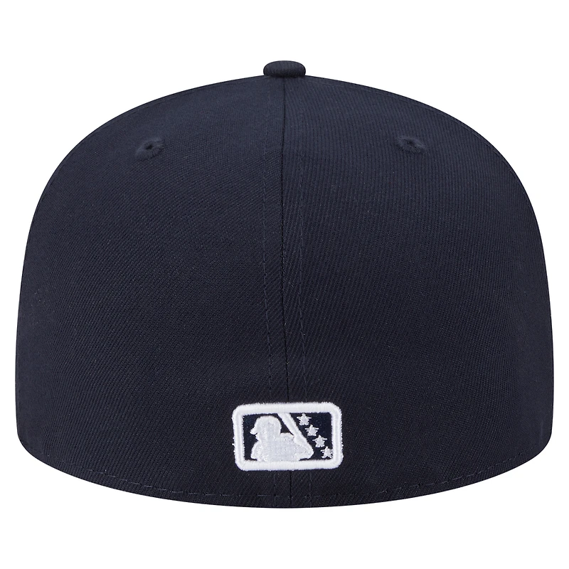 Casquette ajustée 59FIFTY pour homme New Era bleu marine St. Paul Saints Authentic Collection
