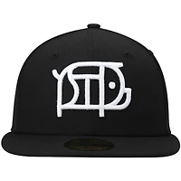 Casquette ajustée 59FIFTY Team Alternate Authentic Collection St. Paul Saints pour homme New Era noire