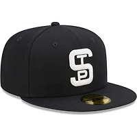 Casquette ajustée 59FIFTY pour homme St. Paul Saints Authentic Collection Team Alternate New Era bleu marine
