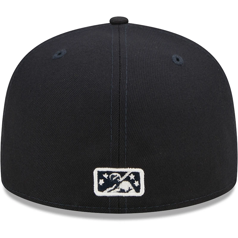 Casquette ajustée 59FIFTY pour homme St. Paul Saints Authentic Collection Team Alternate New Era bleu marine