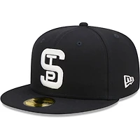 Casquette ajustée 59FIFTY pour homme St. Paul Saints Authentic Collection Team Alternate New Era bleu marine