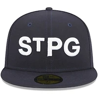 Casquette ajustée 59FIFTY St. Paul Saints Theme Nights Gophers New Era bleu marine pour homme