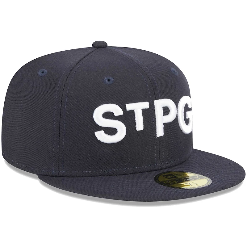 Casquette ajustée 59FIFTY St. Paul Saints Theme Nights Gophers New Era bleu marine pour homme
