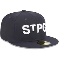Casquette ajustée 59FIFTY St. Paul Saints Theme Nights Gophers New Era bleu marine pour homme