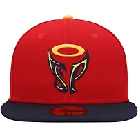 Casquette ajustée 59FIFTY St. Paul Saints Marvel x Minor League New Era rouge/bleu marine pour homme
