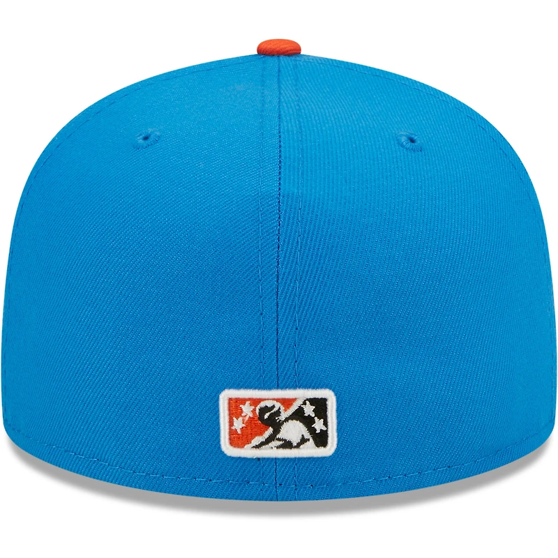 Men's New Era Royal/Yellow Santos De San Pablo Copa La Diversion 59FIFTY Fitted Hat