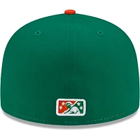 Casquette ajustée 59FIFTY pour homme St. Paul Saints Theme Night New Era blanche/verte