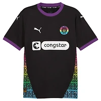 Men's Puma Black St. Pauli 2024/25  Replica Third Jersey