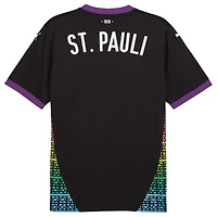 Men's Puma Black St. Pauli 2024/25  Replica Third Jersey