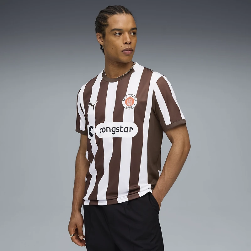 Maillot Puma marron St. Pauli 2025/26 domicile pour homme