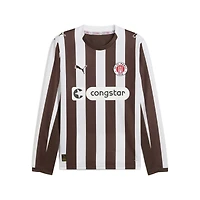 Maillot manches longues Puma marron St. Pauli 2025/26 Domicile Réplique Homme