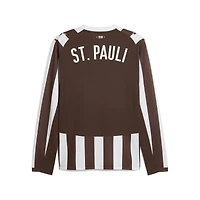 Maillot manches longues Puma marron St. Pauli 2025/26 Domicile Réplique Homme