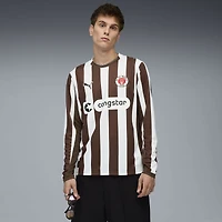 Maillot manches longues Puma marron St. Pauli 2025/26 Domicile Réplique Homme