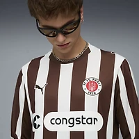 Maillot manches longues Puma marron St. Pauli 2025/26 Domicile Réplique Homme