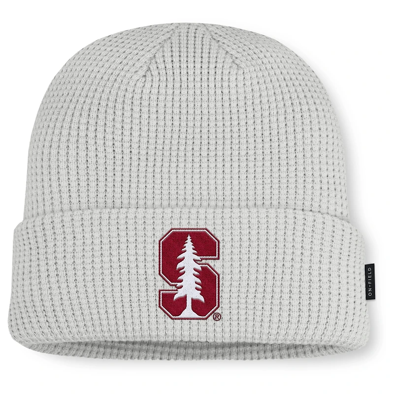 Casquette Nike grise Stanford Cardinal 2025 On-Field Utility à revers pour homme
