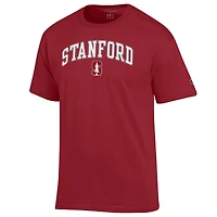 Men's Champion  Cardinal Stanford Arch Over Logo T-Shirt