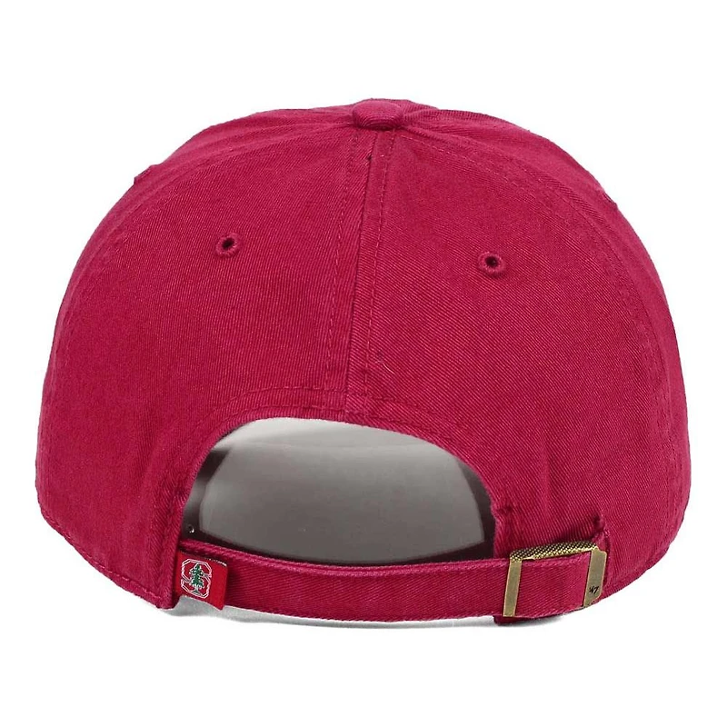 Men's '47 Cardinal Stanford Cardinal Clean Up Adjustable Hat