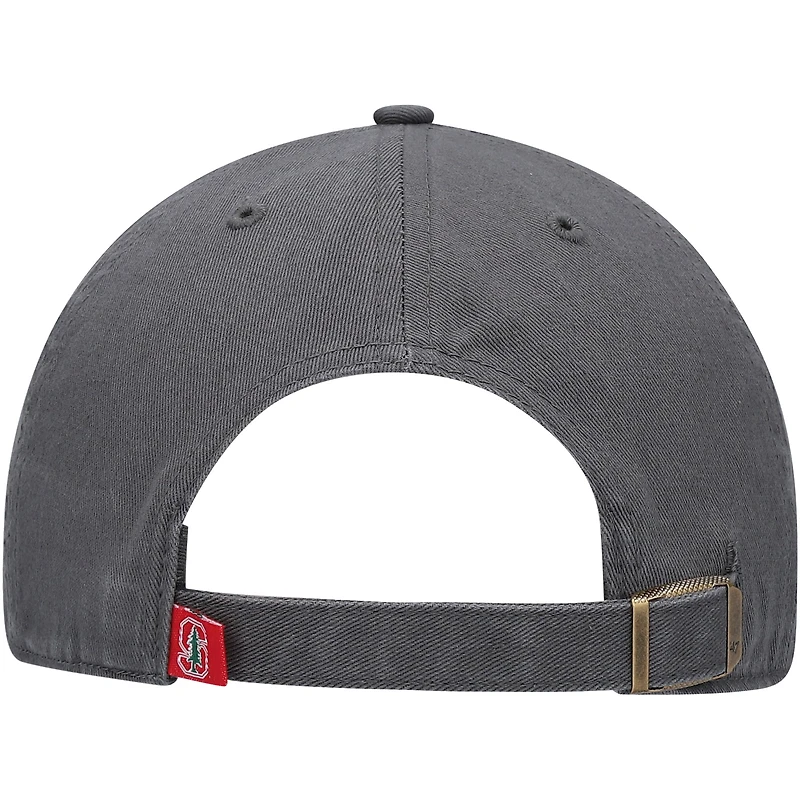 Casquette ajustable Stanford Cardinal Clean Up 47 anthracite pour homme