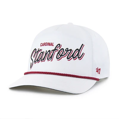 Men's '47  White Stanford Cardinal Fairway Hitch Adjustable Hat