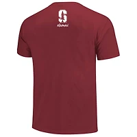 T-shirt couleur confort Cardinal Stanford Nerd Nation pour hommes