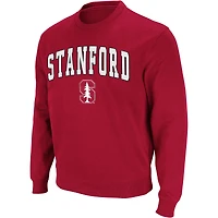 Colosseum Cardinal Stanford Arch & Logo Sweat-shirt à col rond pour homme