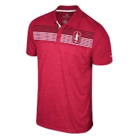 Men's Colosseum Cardinal Stanford Langmore Polo