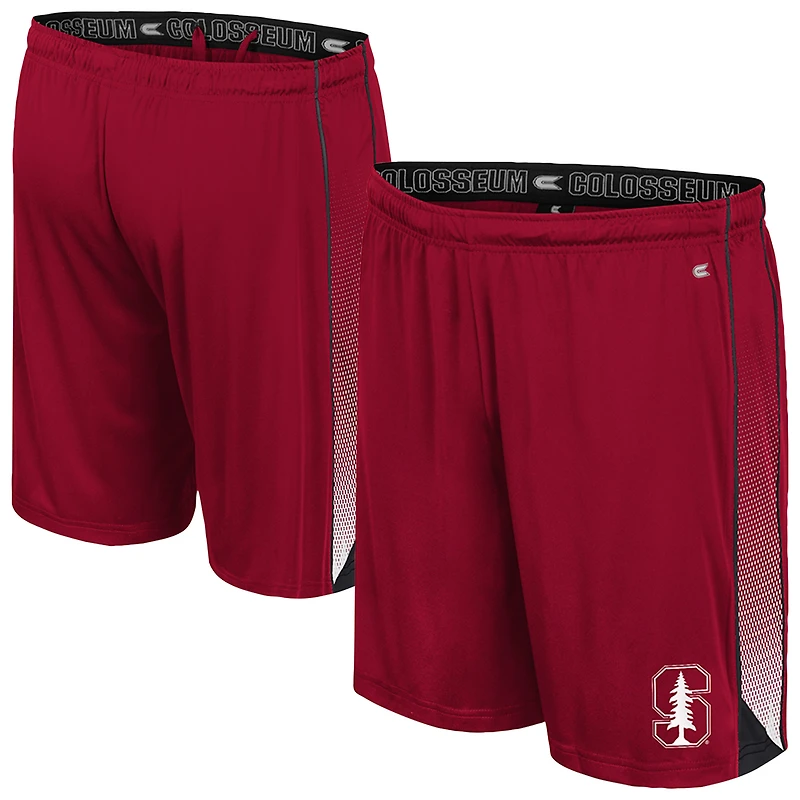 Men's Colosseum Cardinal Stanford Online Shorts