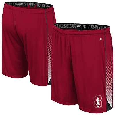 Men's Colosseum Cardinal Stanford Online Shorts