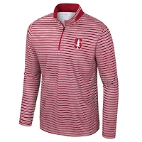 Haut rayé à glissière quart de tour pour homme Colosseum Cardinal Stanford