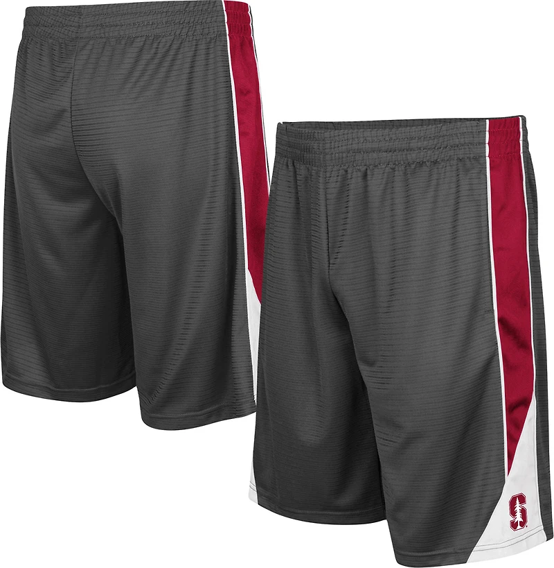 Short à revers Colosseum Charcoal Stanford Cardinal pour hommes