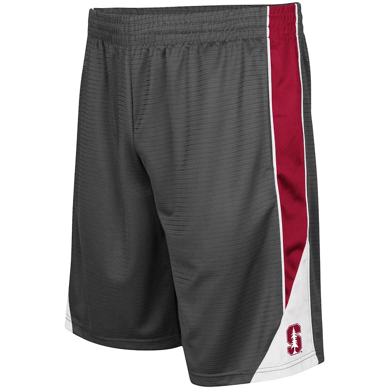 Short à revers Colosseum Charcoal Stanford Cardinal pour hommes