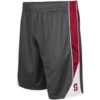 Short à revers Colosseum Charcoal Stanford Cardinal pour hommes