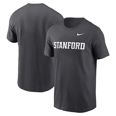 T-shirt Nike pour homme, anthracite, Stanford Cardinal Primetime Wordmark