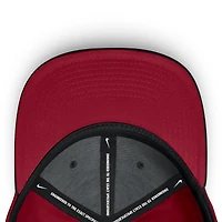 Men's Nike Black/Cardinal Stanford Cardinal 2025 Sideline Rise Local Performance Flex Hat