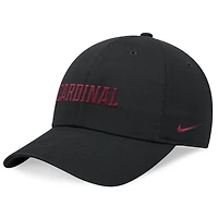 Men's Nike Black Stanford Cardinal 2024 On-Field Club Adjustable Hat
