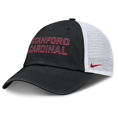 Casquette ajustable Nike noire Stanford Cardinal 2025 Gameday On-Field Club pour homme