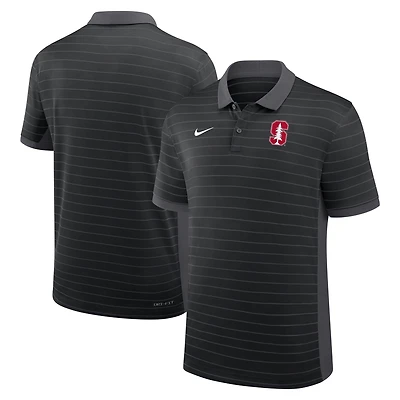 Polo Nike Stanford Cardinal 2026 Early Season Coaches Sideline Victory Stripe Dri-FIT pour homme